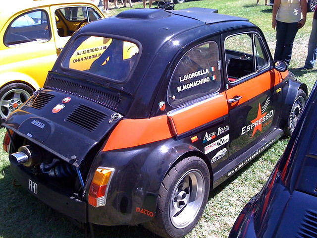 Fiat 500 racing car