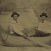 Tintype Two Men in a Boat