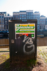 misformed/mollested posters in Amsterdam