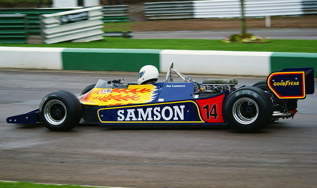 Jan Lammers old f1 car