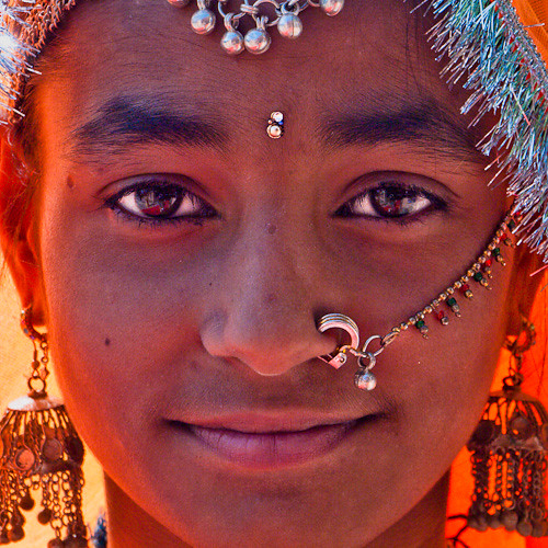 'india portrait' by http://heatherbuckley.co.uk