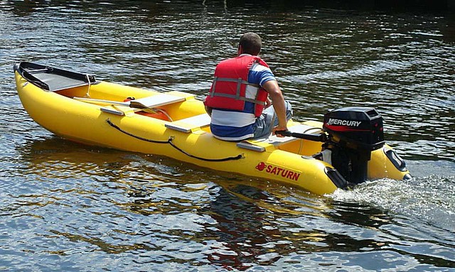 Saturn Inflatable Crossover Kayak + Boat = KaBoat | Flickr - Photo 