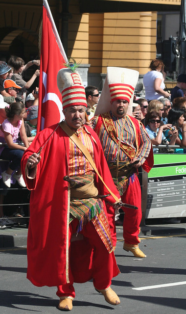 20100308 6117 Turkish men Turkish man with a sword Moomba Parade 2010