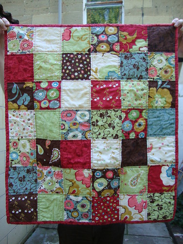 Simple Squares Panache Baby Quilt