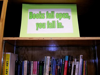 Books Fall Open, You Fall In