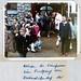 Abholen des KÃ¶nigspaars zum Kirchgang am WeiberschÃ¼tzentag 1965