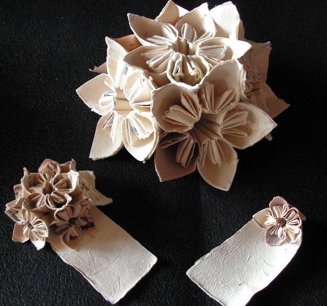 origami flower perfect for wedding decorations or any other event 