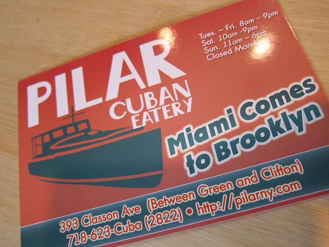 pilar  cuban eatery