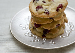 100408 White Chocolate & Cranberry Cookies