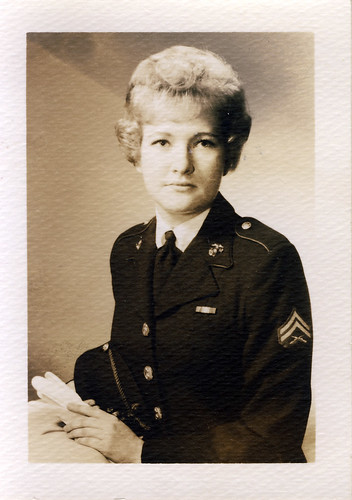 1960s Mom in uniform