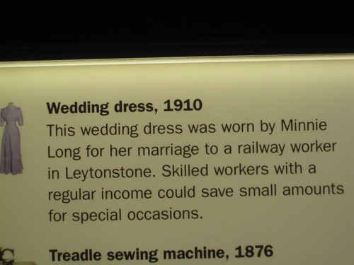 Museum of London: 1910 Wedding Dress