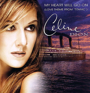Model cycle my heart will go on titanic love song by cline dion