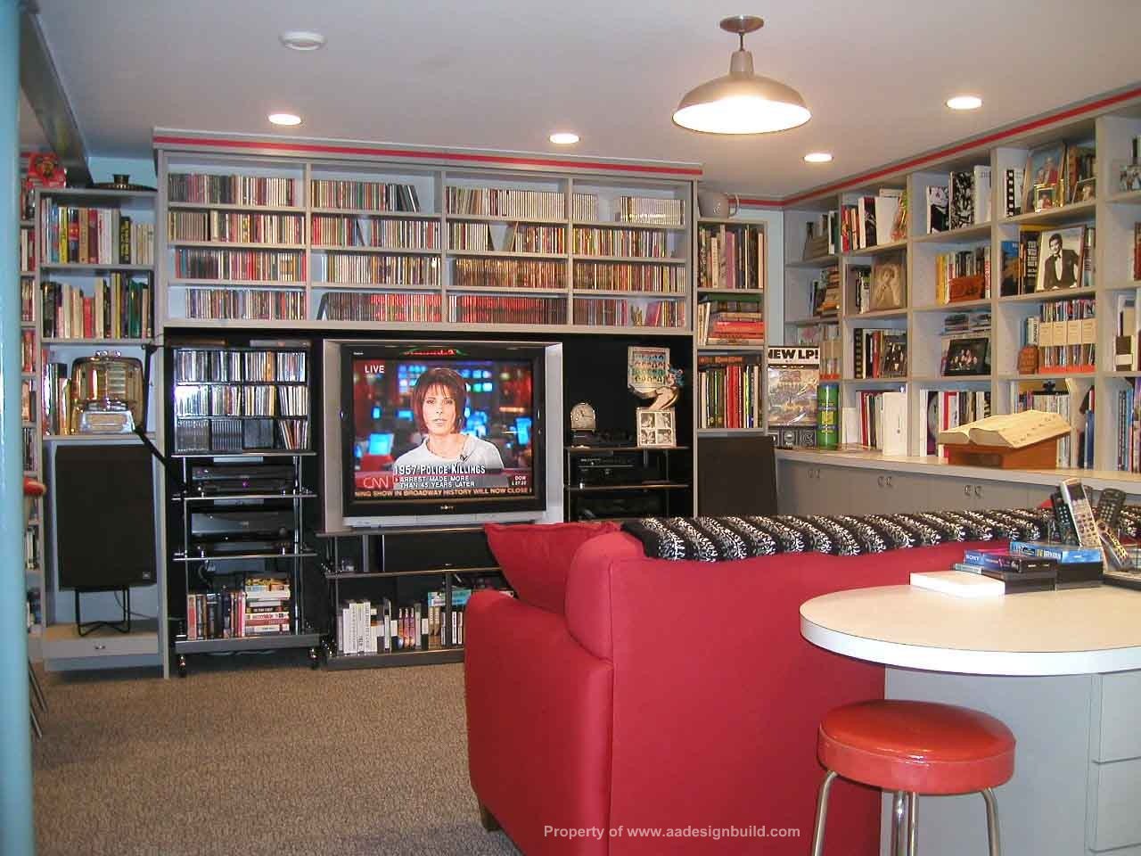 www.aadesignbuild.com, Film Critic's Home Office, Finished ...