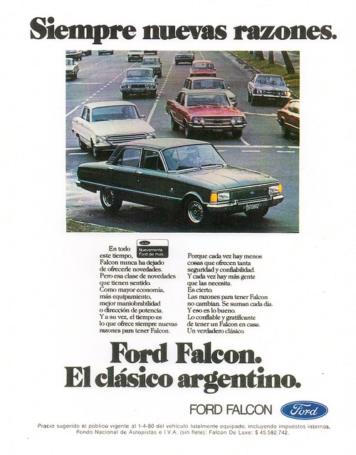 1980 Ford Falcon Futura Argentina How many of the 12 vehicles in this 