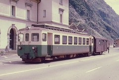 Trains du Biasca Acquarossa (ligne disparue) Suisse