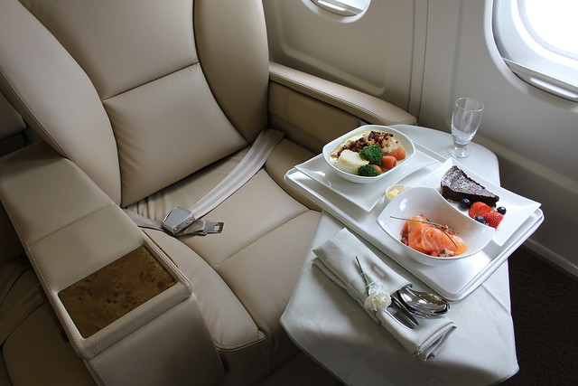 In Flight Meal VIP Style