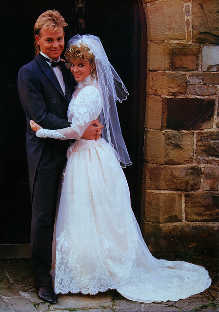 1987 Television wedding of Kylie Minogue who played Charlene Mitchell 