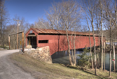 Last Covered Bridge in Cumberland County Pennsylvania