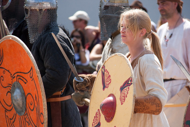 female viking warrior