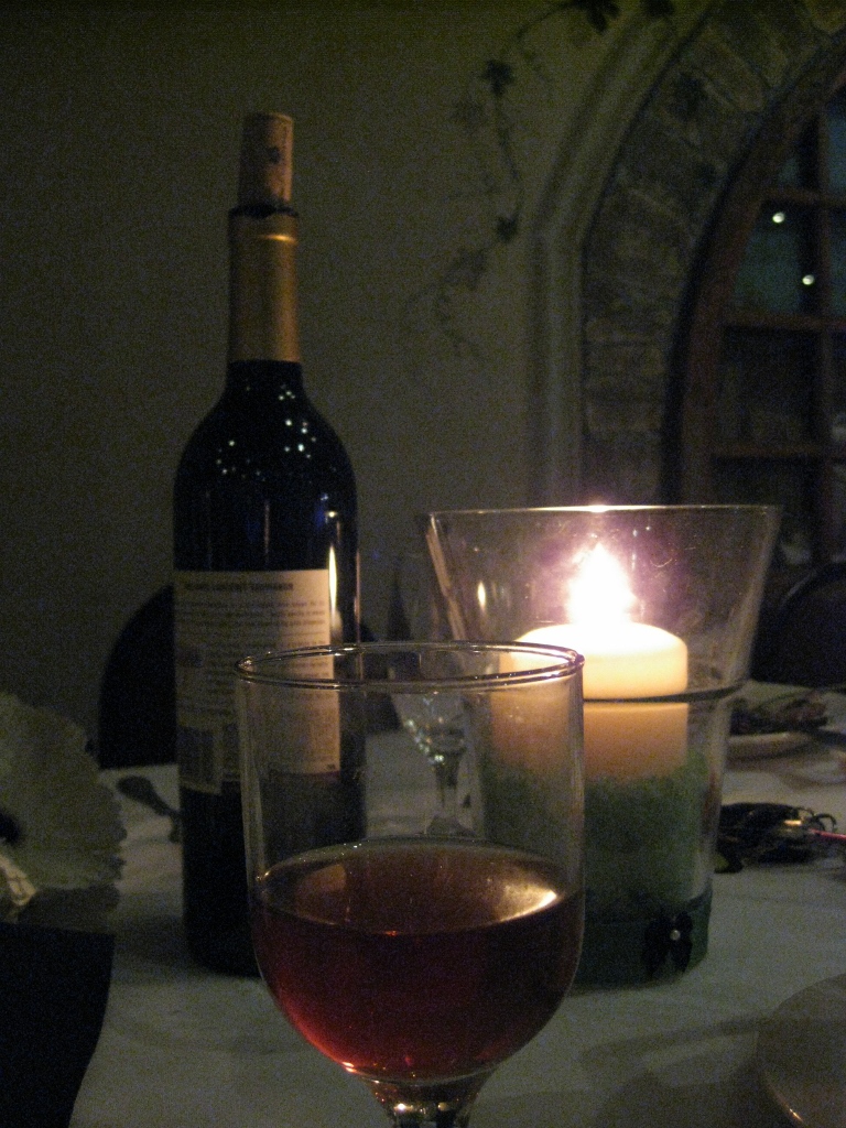 Candle & Wine 1