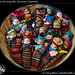 Bowl of worry dolls, San pedro, Guatemala