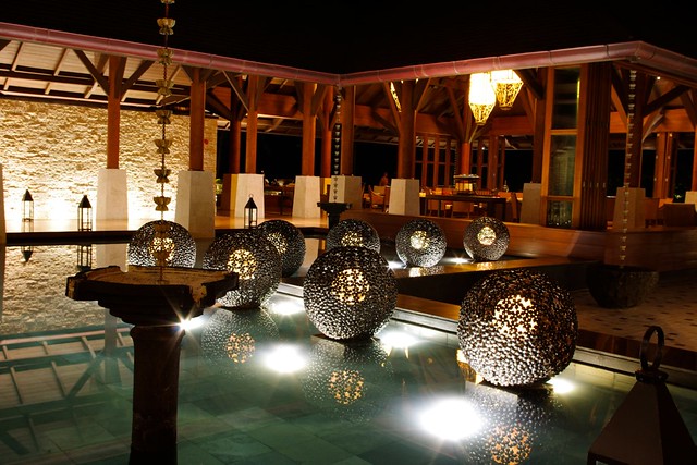 Lobby of Shangri-La's Boracay Resort
