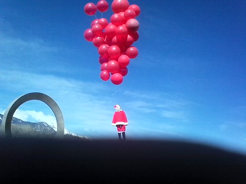 04042010::Santa pulled a balloon boy