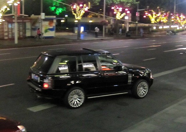 all blacked out kahn tuning edition range rover sport on najing lu at