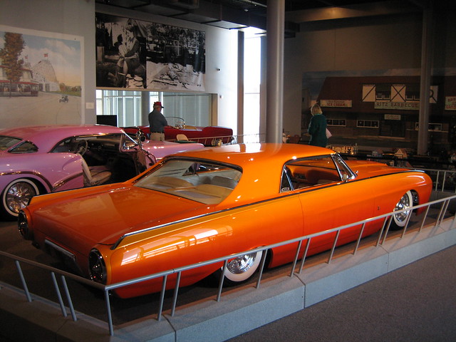 More customized cars being exhibited at the America on Wheels Museum 