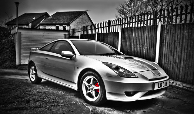 Toyota Celica HDR BW