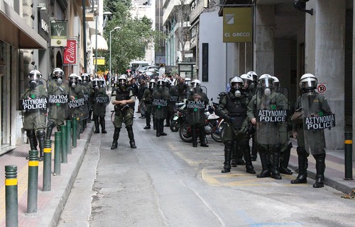 Αστυνομοκρατούμενη Αθήνα