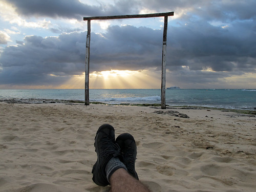 Playa del Carmen - Sunrise Boot Shot