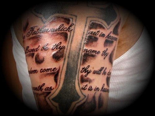 Bible Verse Tattooed On Ribs Flickr Photo Sharing