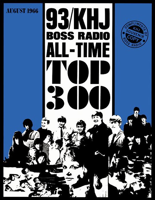 1966 - KHJ 1966 Top 300 Souvenir Booklet - front