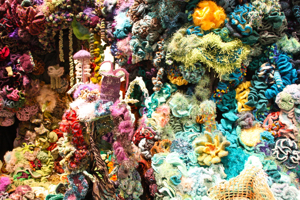 The Hyperbolic Crochet Coral Reef