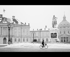 Frozen and b/w København