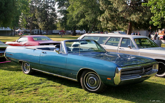 1969 Chrysler 300 cnv blue fvr