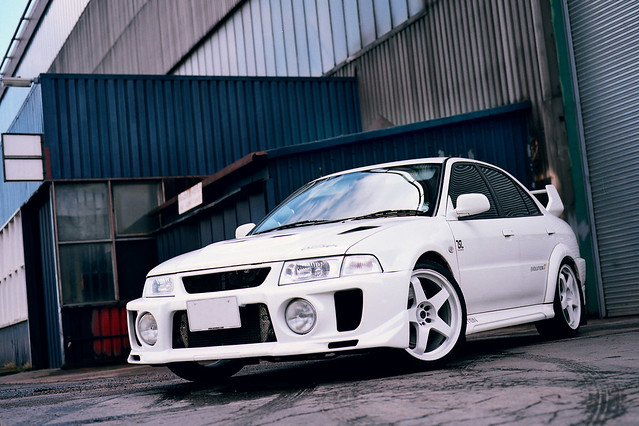 Lancer Evolution V powered by a'played with' Tommi M kinen edition engine