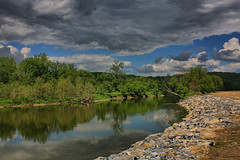 Hoosic River in HDR