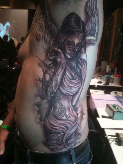 Fallen Angel Tattoo by Big Gus by Sullen Till Death