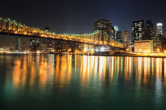 Queensboro (59th Street) Bridge and Midtown Manhattan at Night, NYC by andrew c mace, on Flickr
