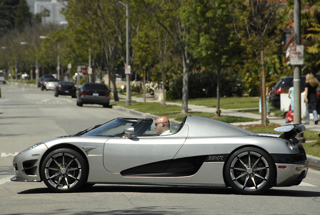 CCXR Trevita Being driven by Mr Christian Von Koenigsegg
