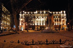 Budapest by night et l'hôtel