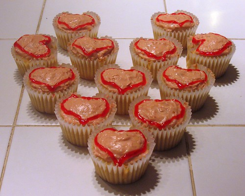 Valentine’s Day cupcakes