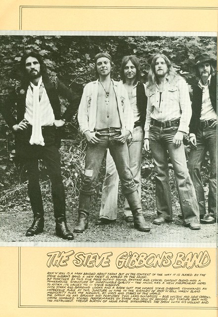 1975 - Who, The - European Tour - Opener Steve Gibbons Band - Side 21