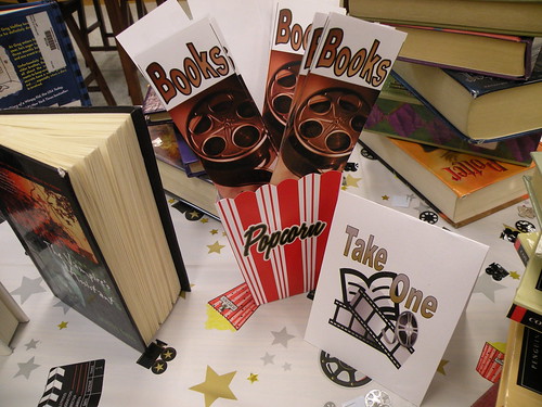Movies and Books Display, March 2010