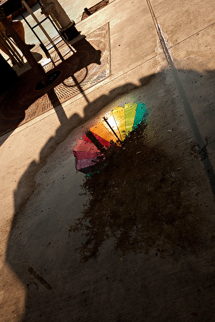 ranbow puddle