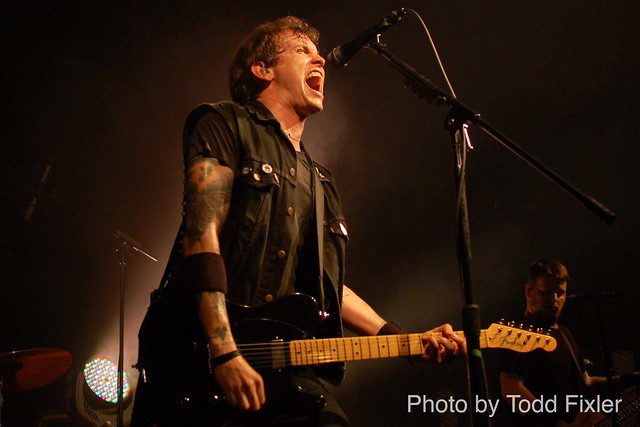 Tom Gabel of Against Me performing at the Ritz in Tampa Florida on June 18 