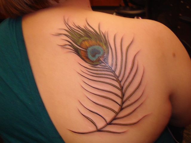 peacock feather tattoo wwwviciousciscocom