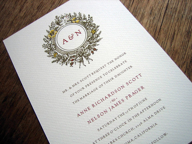 You can download this printable wedding invitation for free at 
